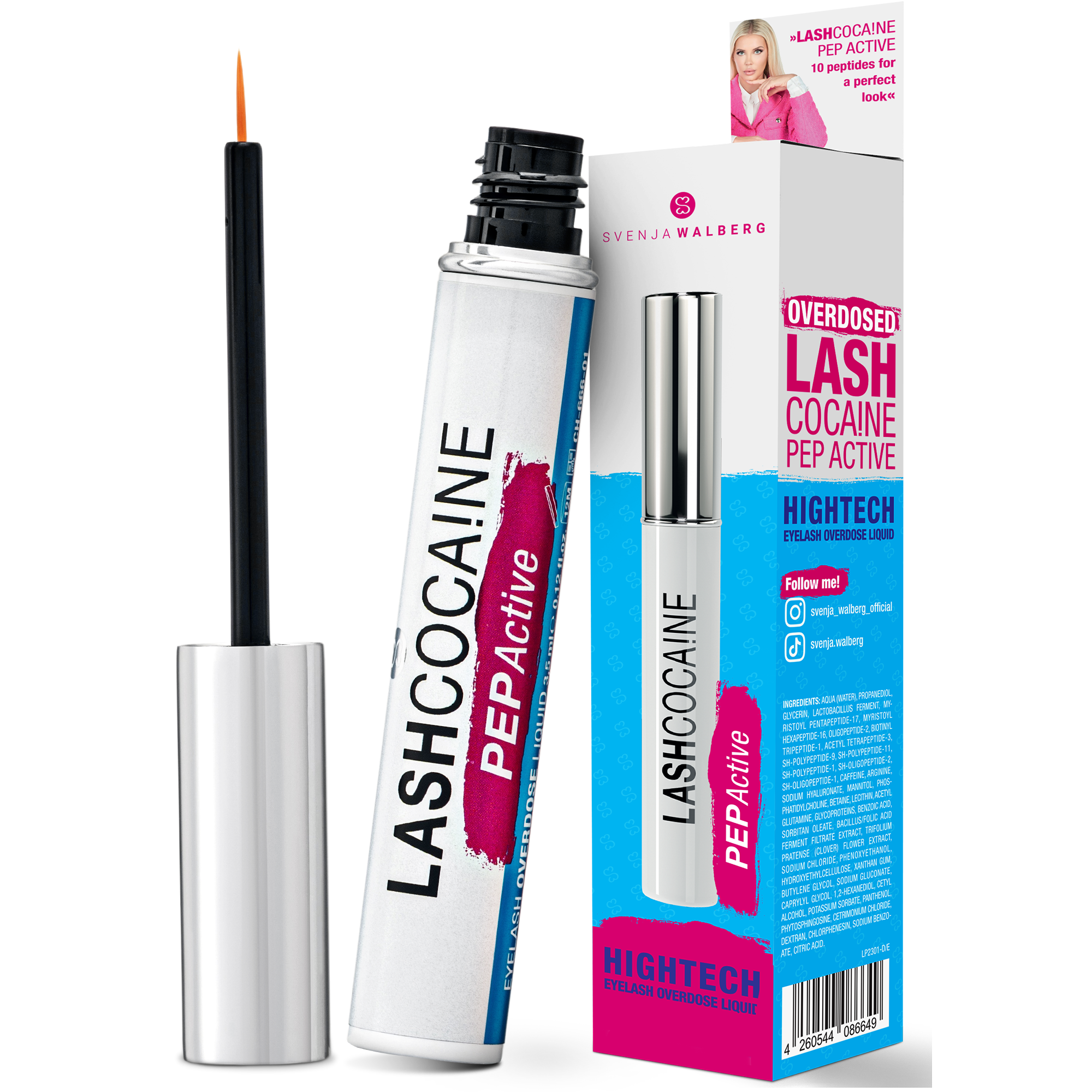 LASHCOCA!NE PEPActive - Wimpernserum