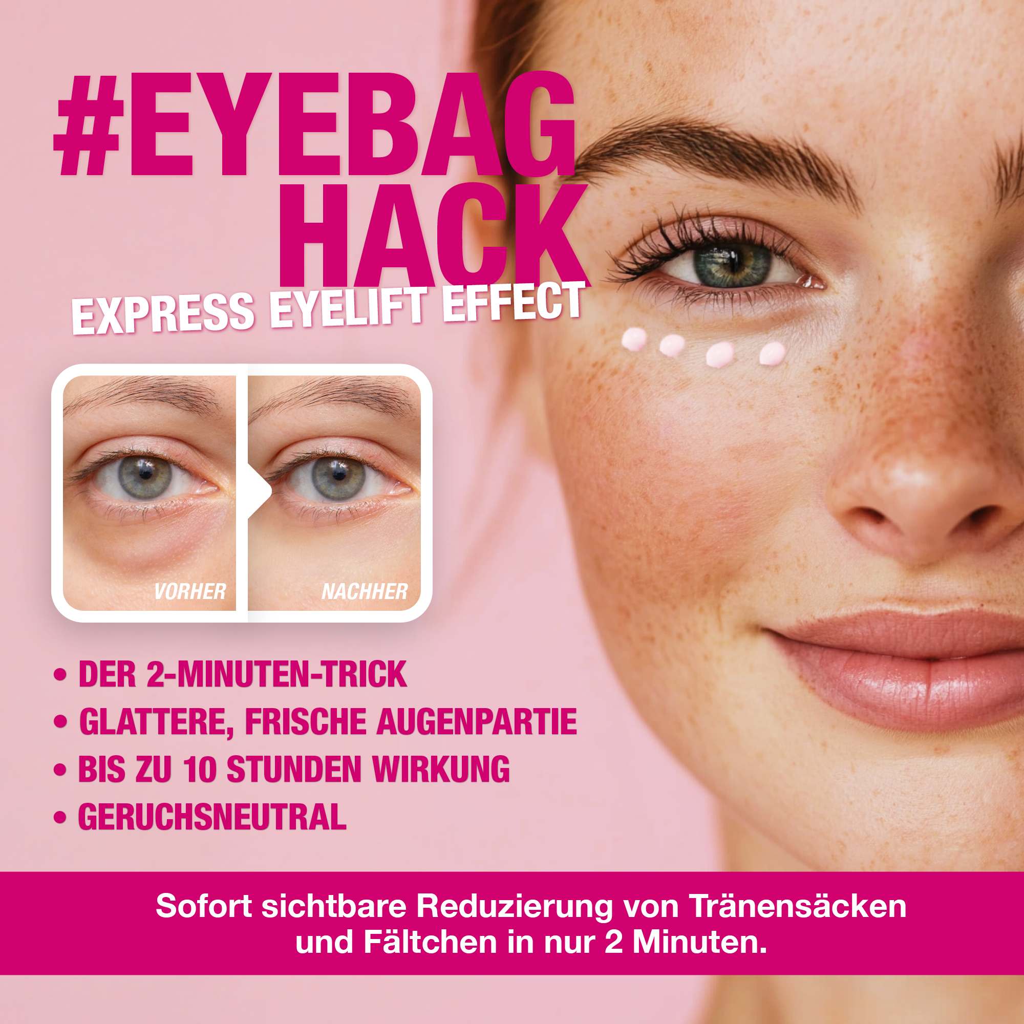 EYEBAGHACK - Express Eyelift Effect