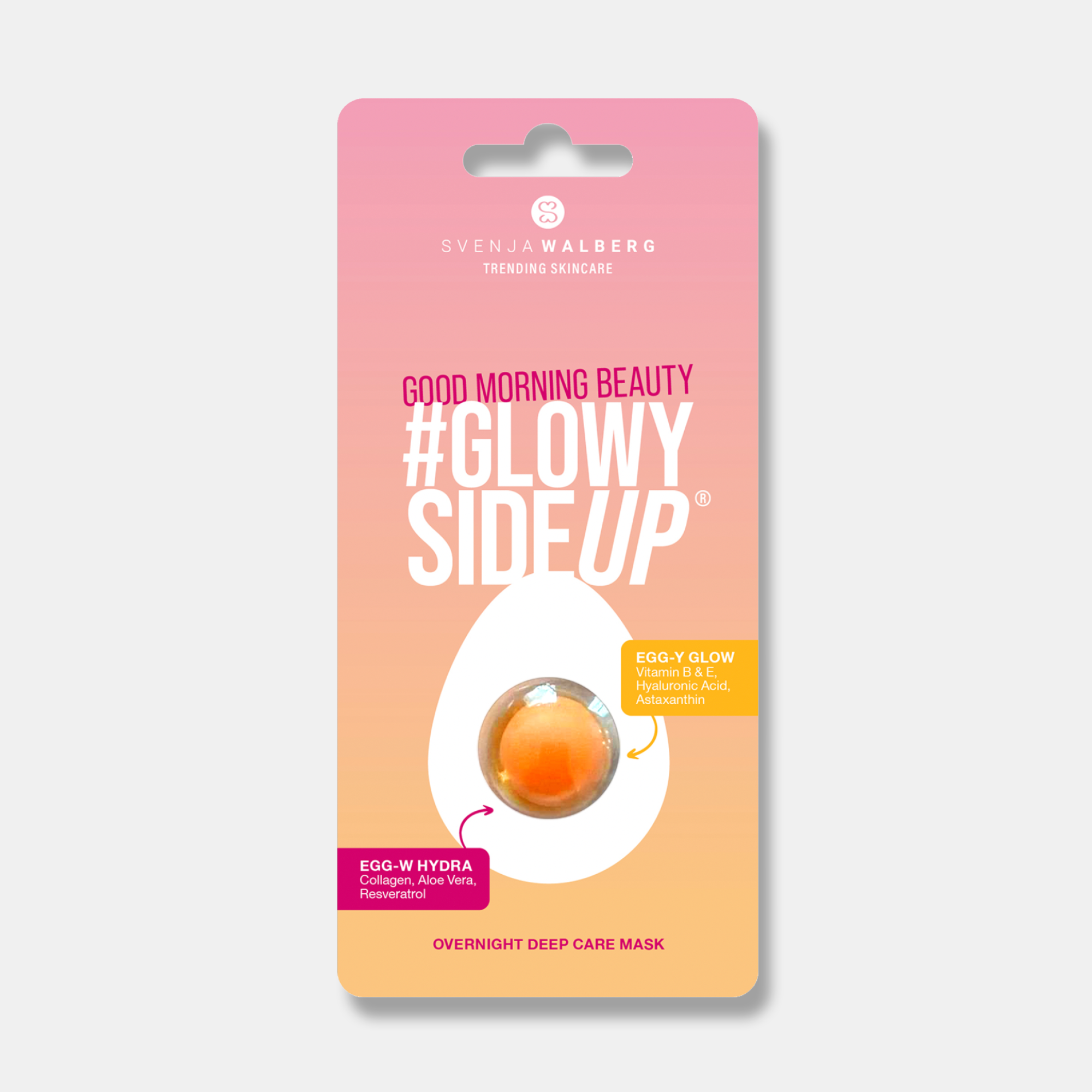3er Pack GLOWYSIDEUP® Overnight Leave-On Maske