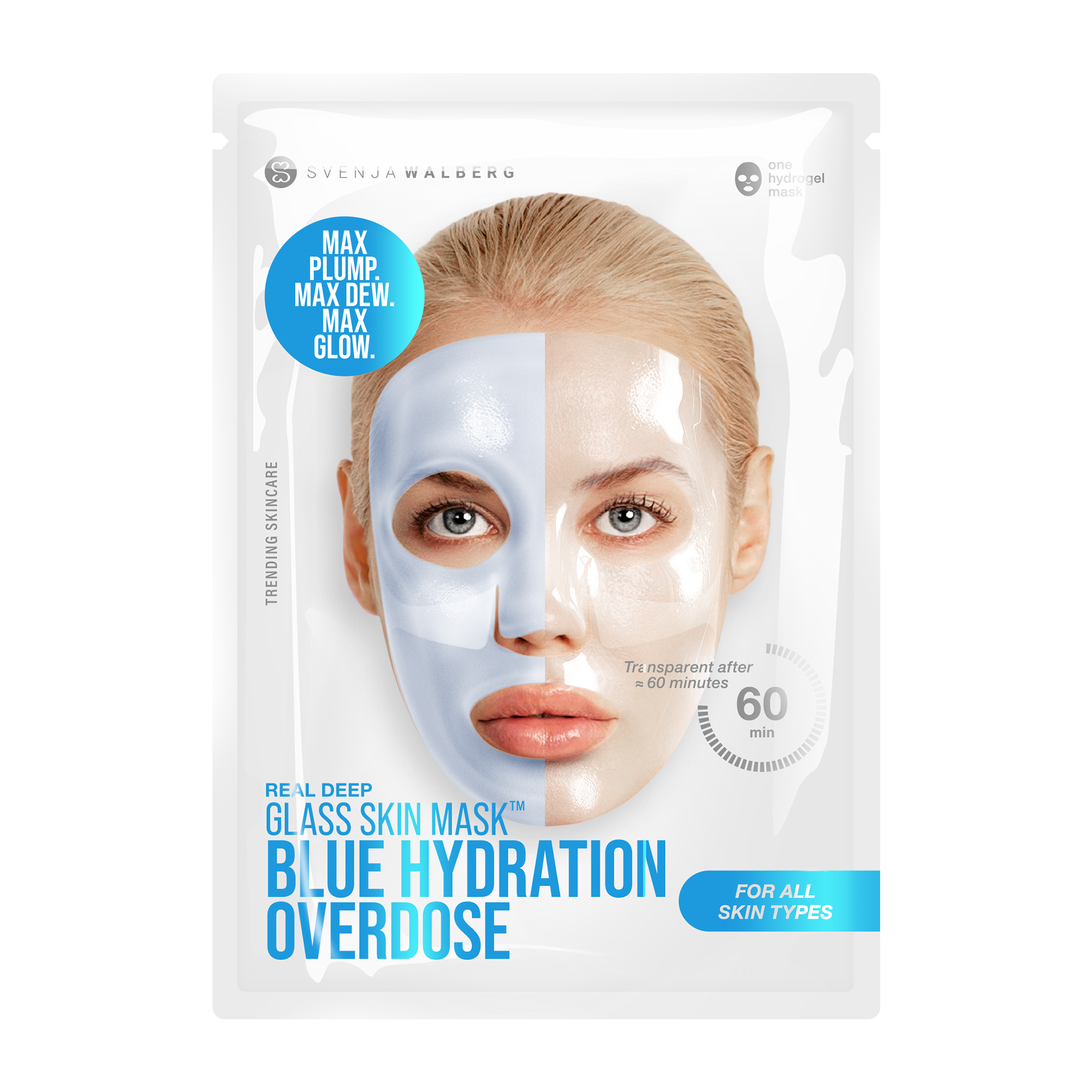 GlassskinMask Blue Hydration Overdose
