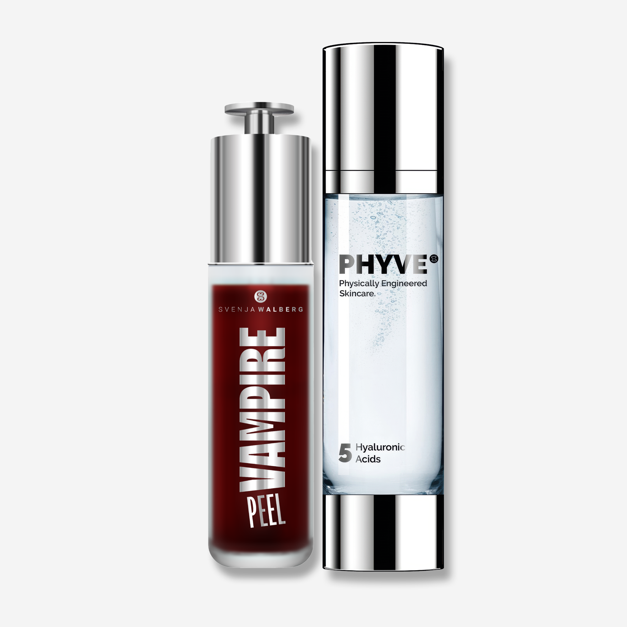 VAMPIRE PEEL - Fruchtsäurepeeling + PHYVE - Hyaluron Serum