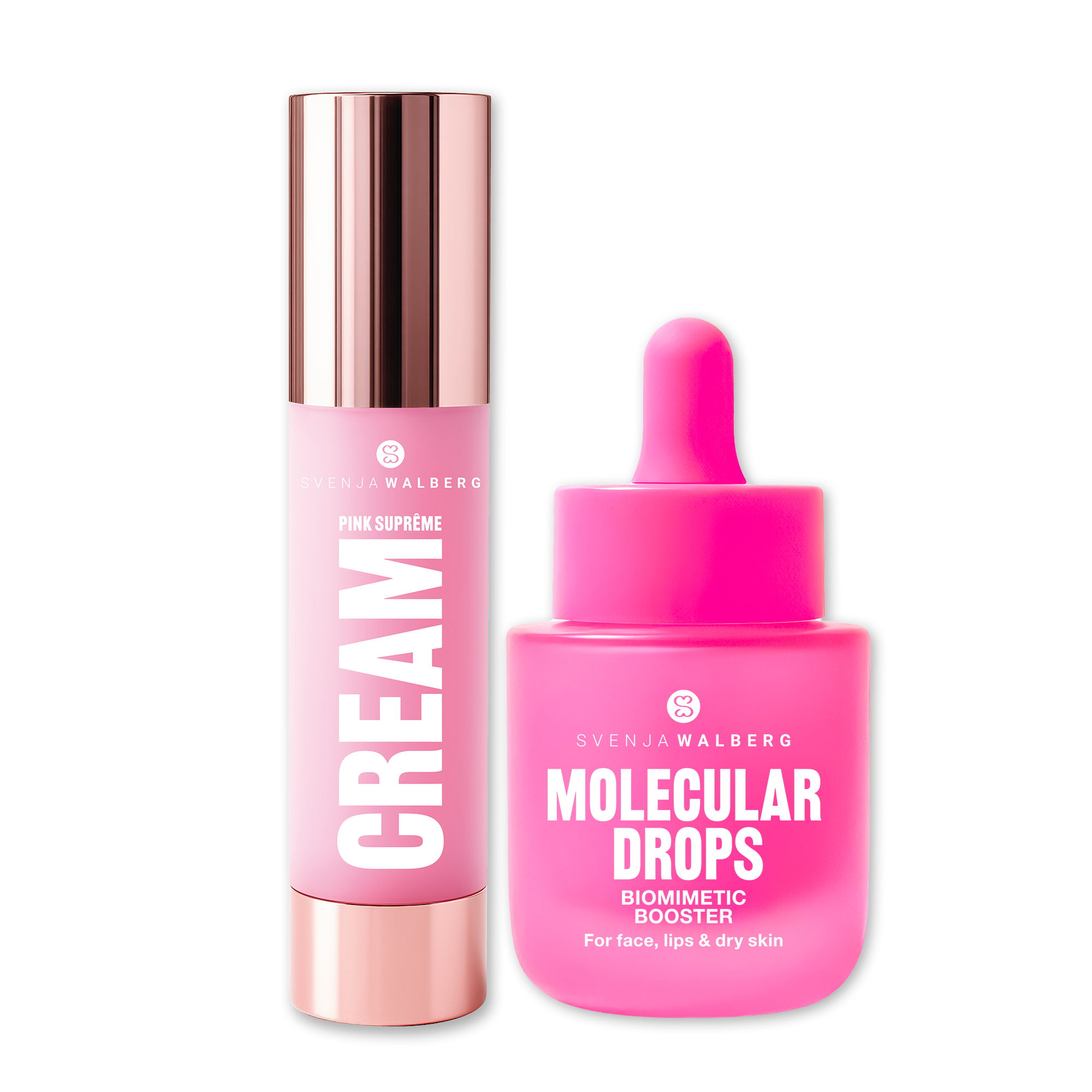 Molecular Drops + Pink Suprême Cream