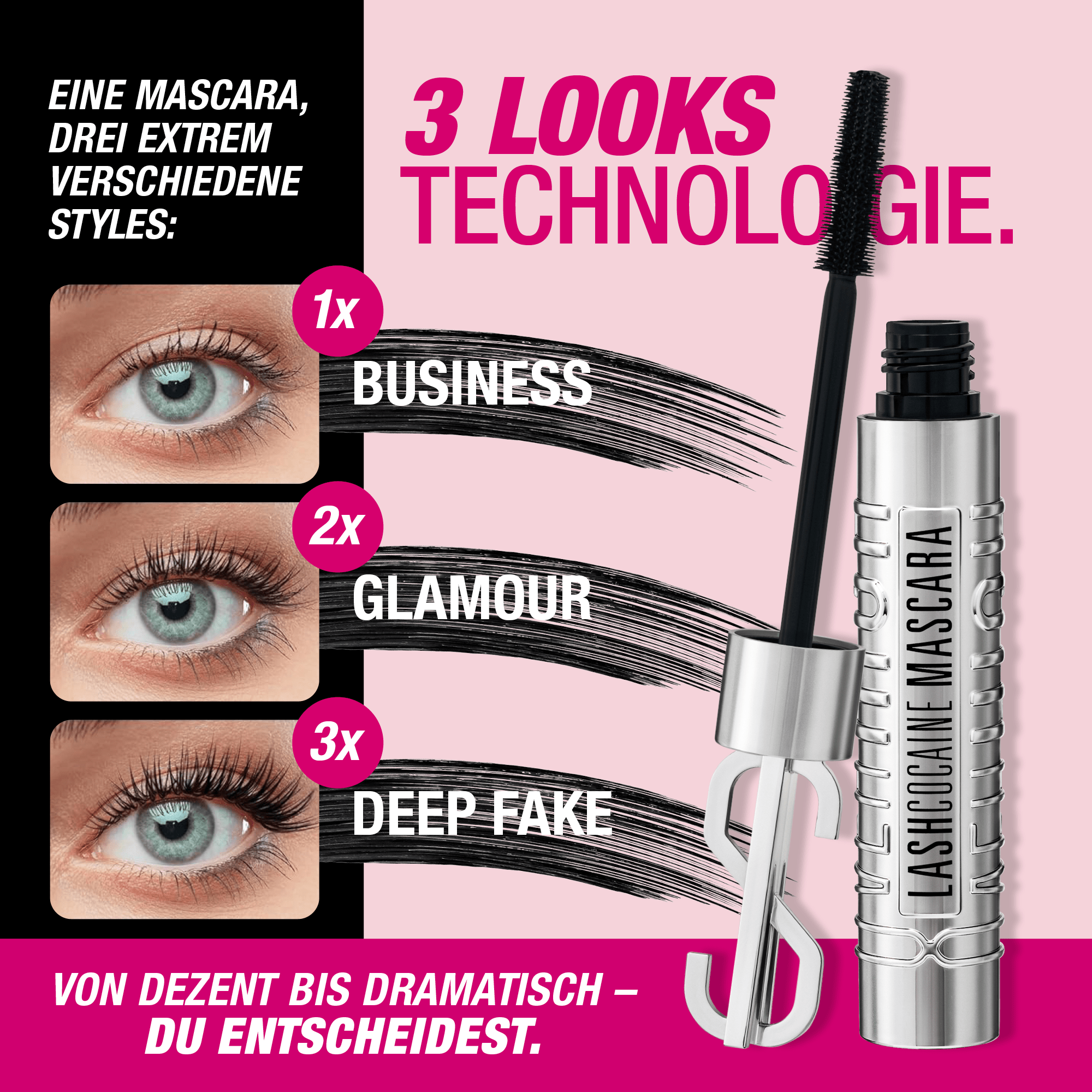 LASHCOCA!NE MASCARA BLACK