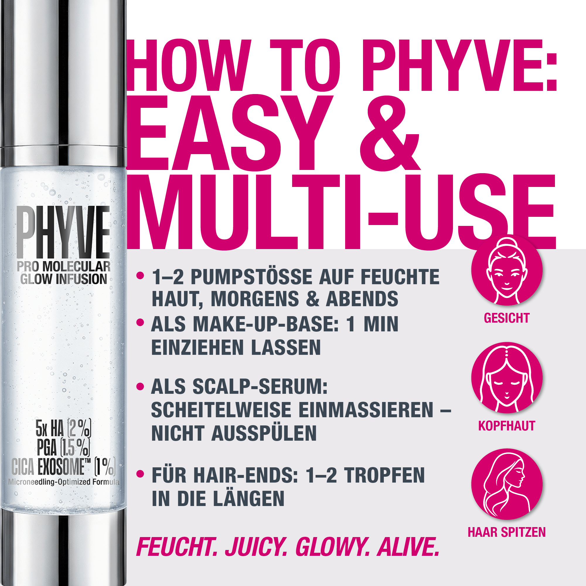 PHYVE® - Hyaluron Serum - 120ml