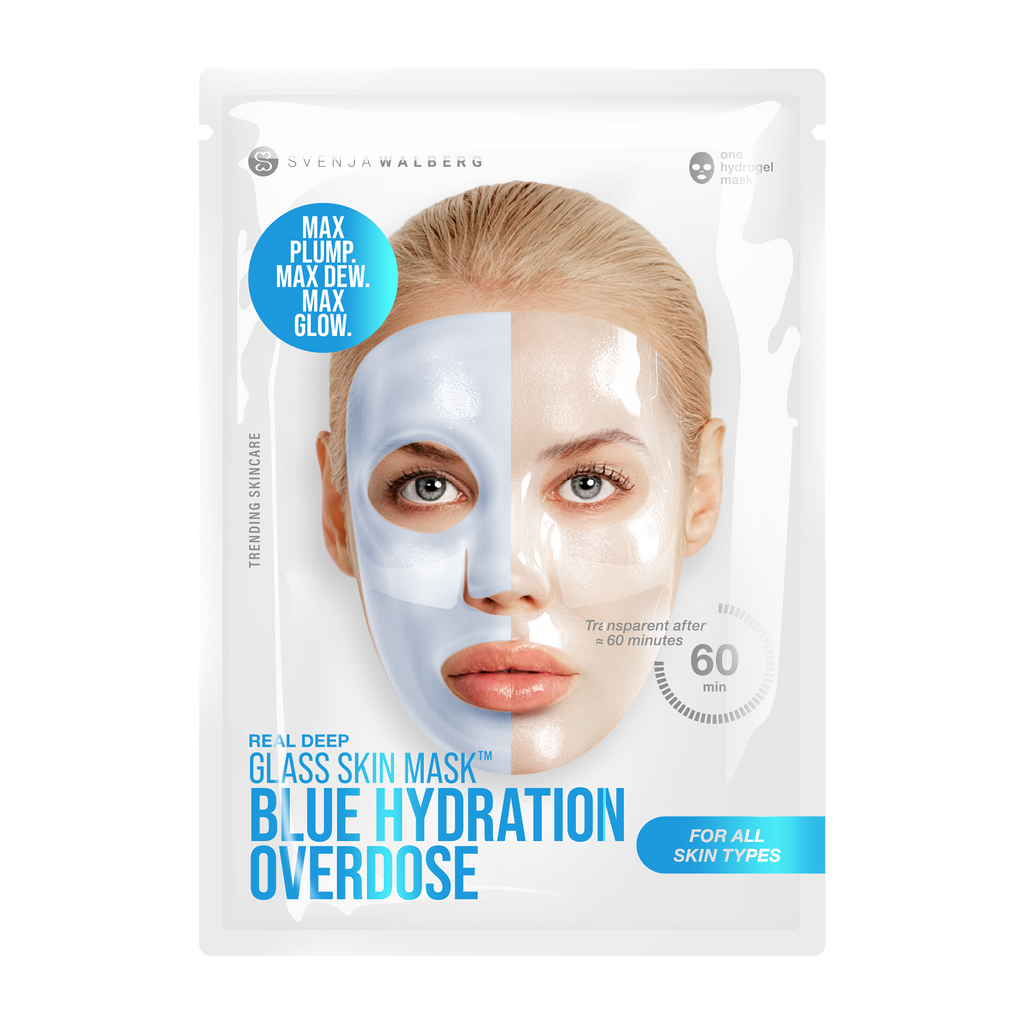 Overdose Transparent GlassskinMask Blue Hydration Overdose