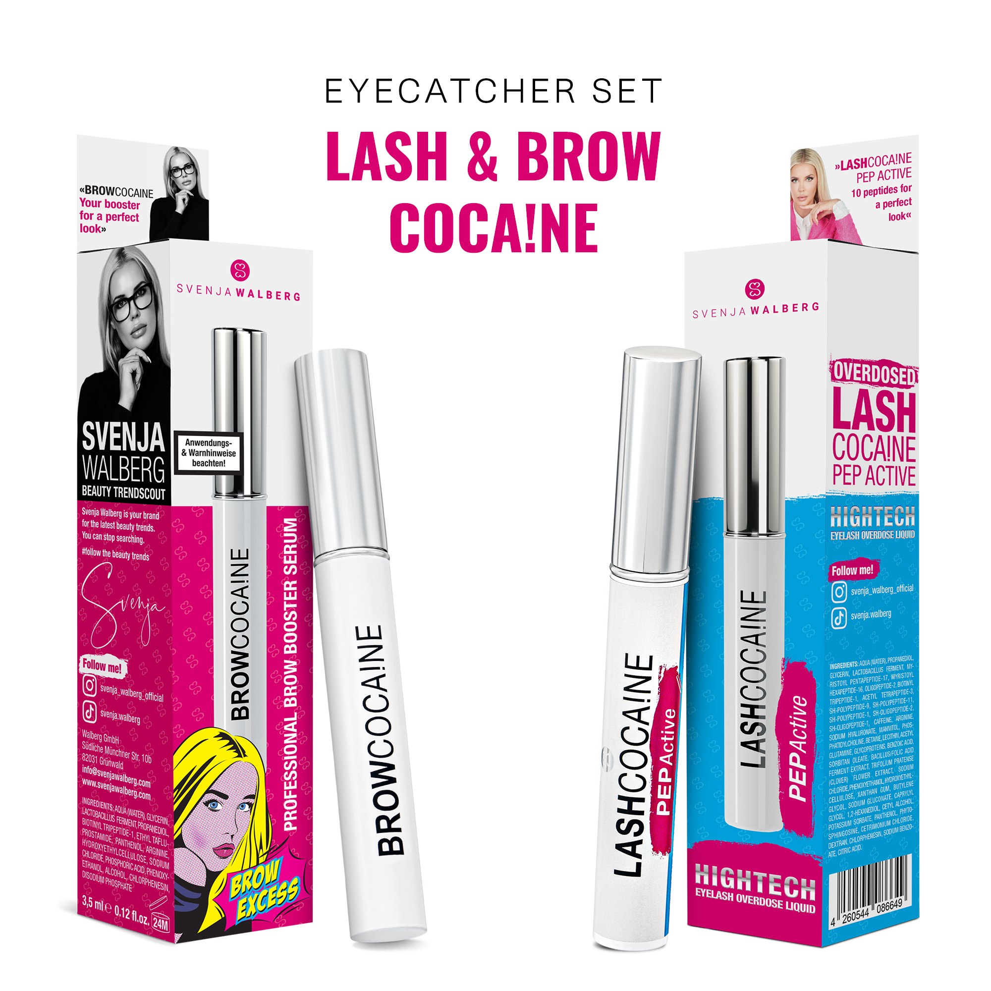 LASHCOCA!NE PEPActive & BROWCOCA!NE